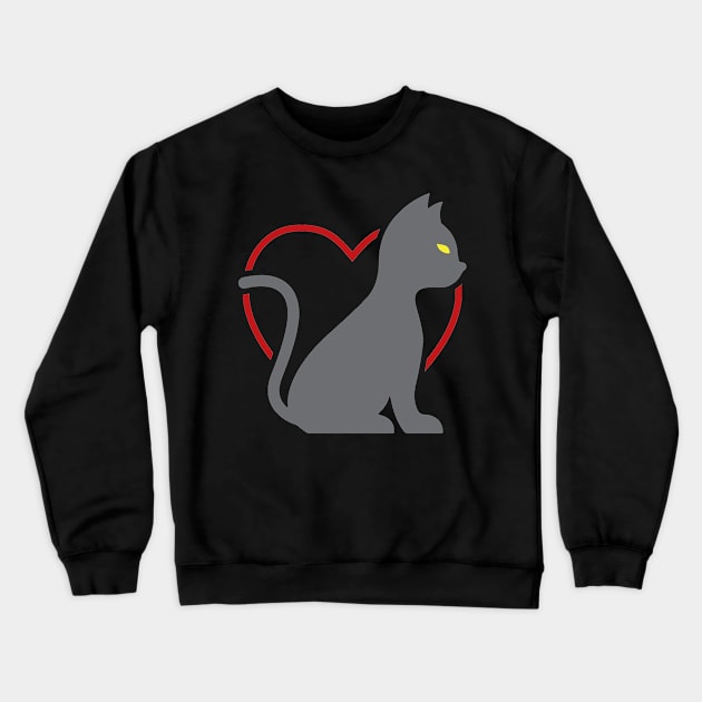 Cats - 018 Crewneck Sweatshirt by SanTees